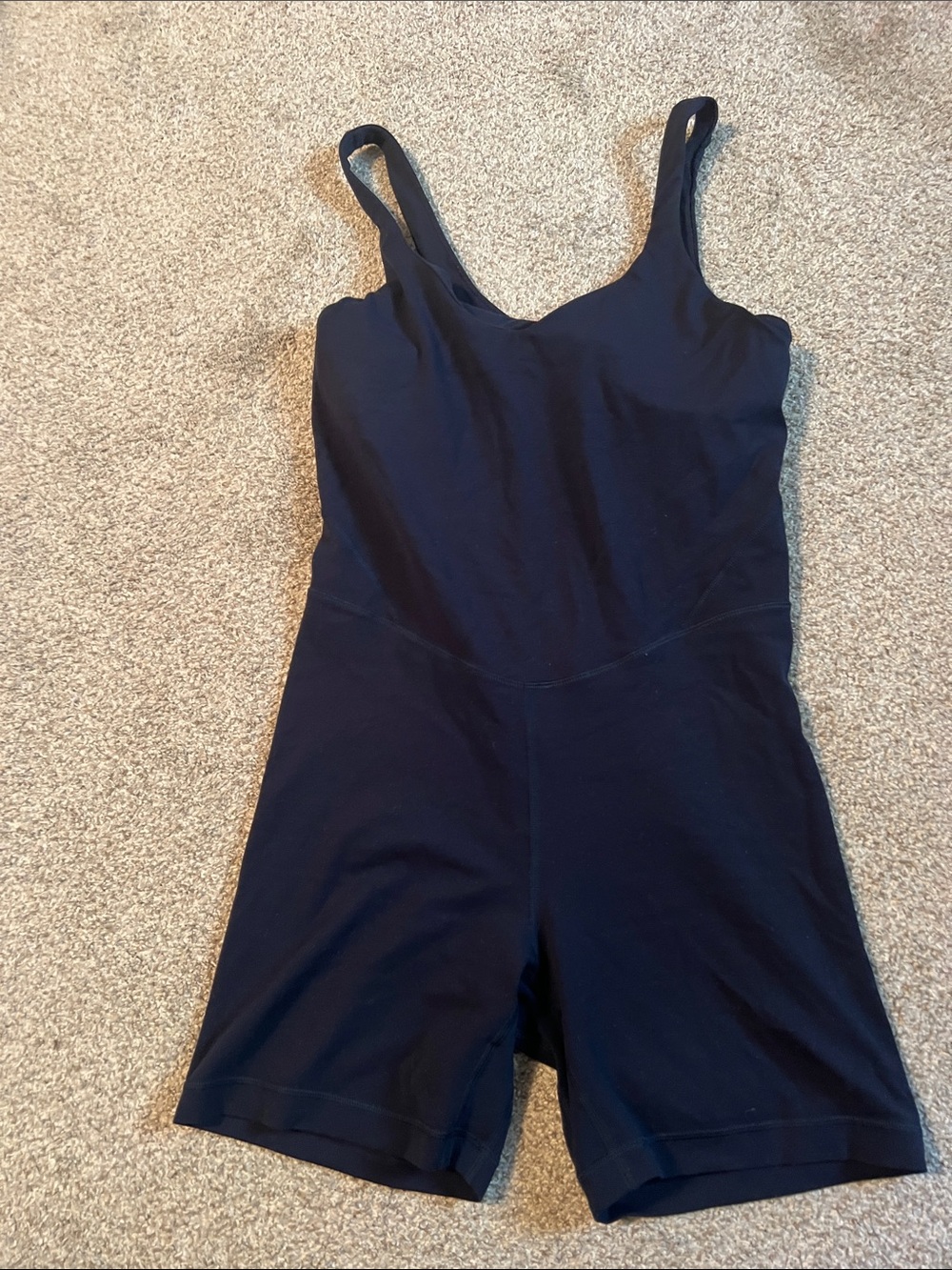 lululemon athletica True Navy Women's Align Short Bodysuit
